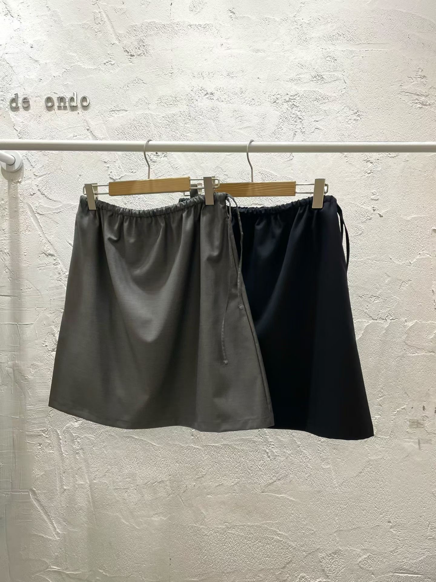 DE ONDO韓國代購女裝新款推薦人氣職業26春夏休閑時尚短裙DE ONDO短裙