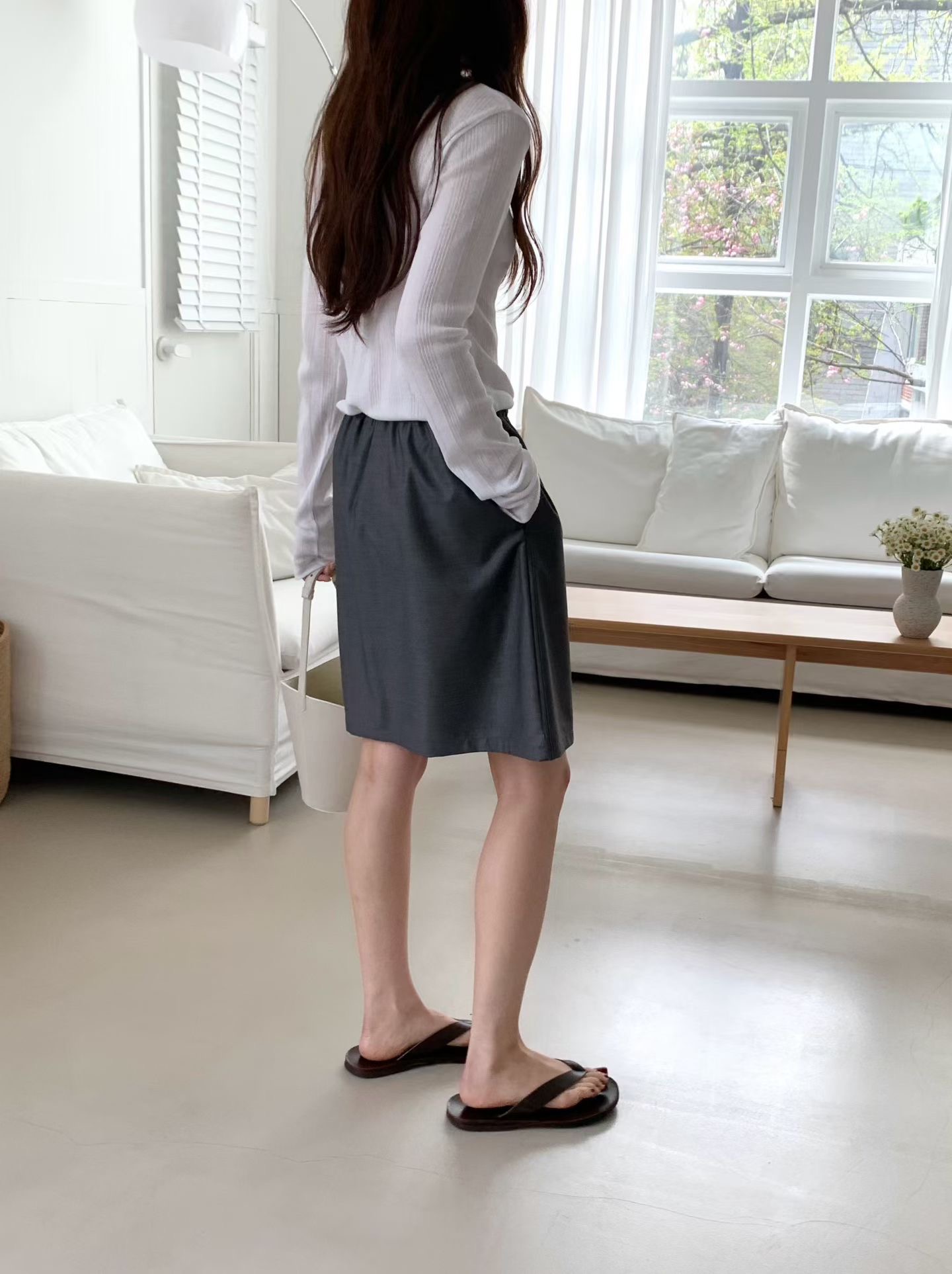 DE ONDO韓國代購女裝新款推薦人氣職業26春夏休閑時尚短裙DE ONDO短裙