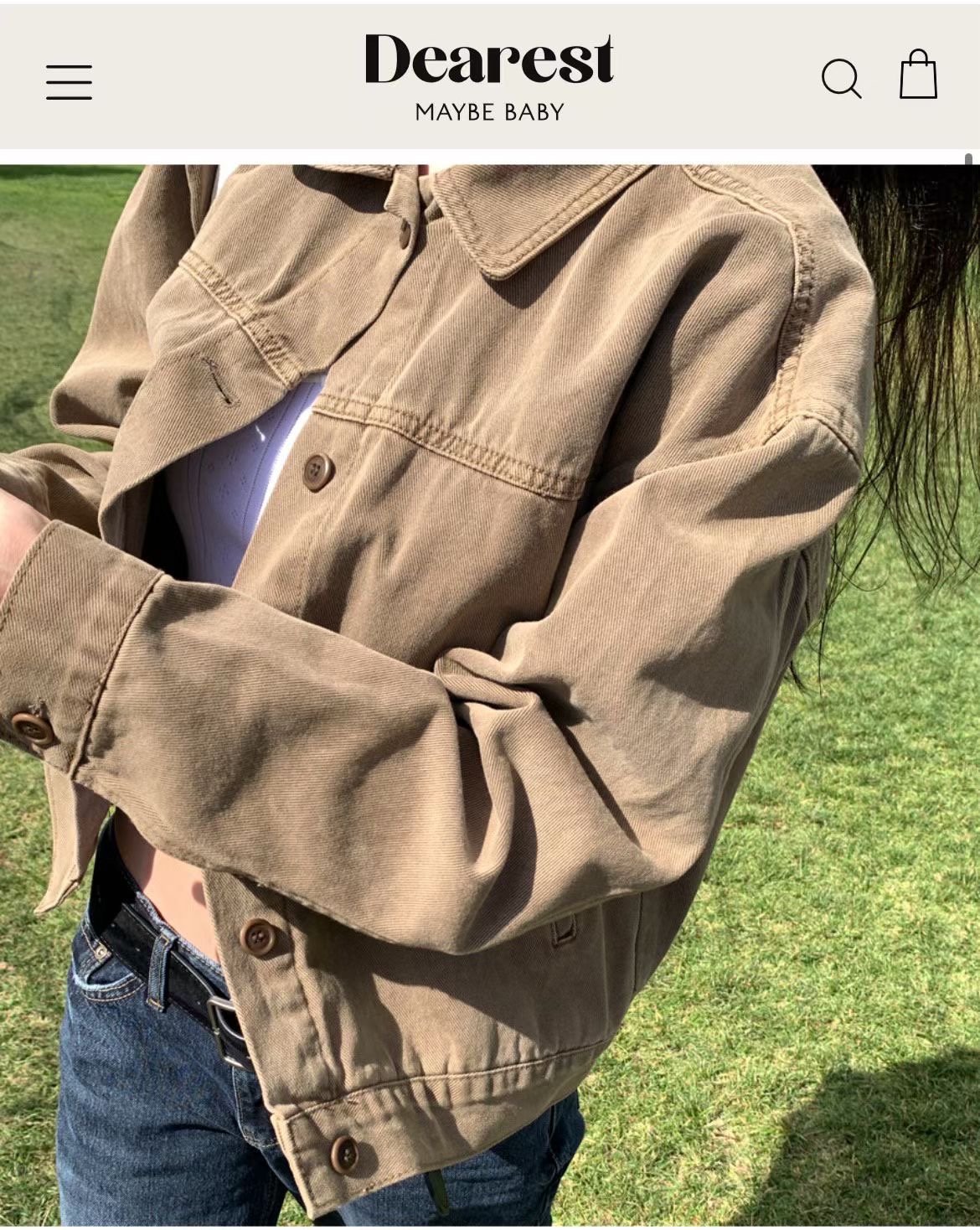 DE ONDO韓國東大門代購女裝新款職業休閑人氣26夏季夾克DE ONDO夾克