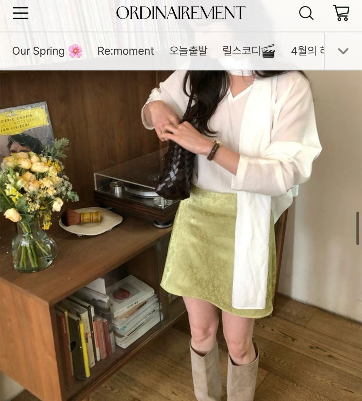 DE ONDO東大門實拍女裝新款熱賣推薦人氣職業真品休閑短裙DE ONDO短裙