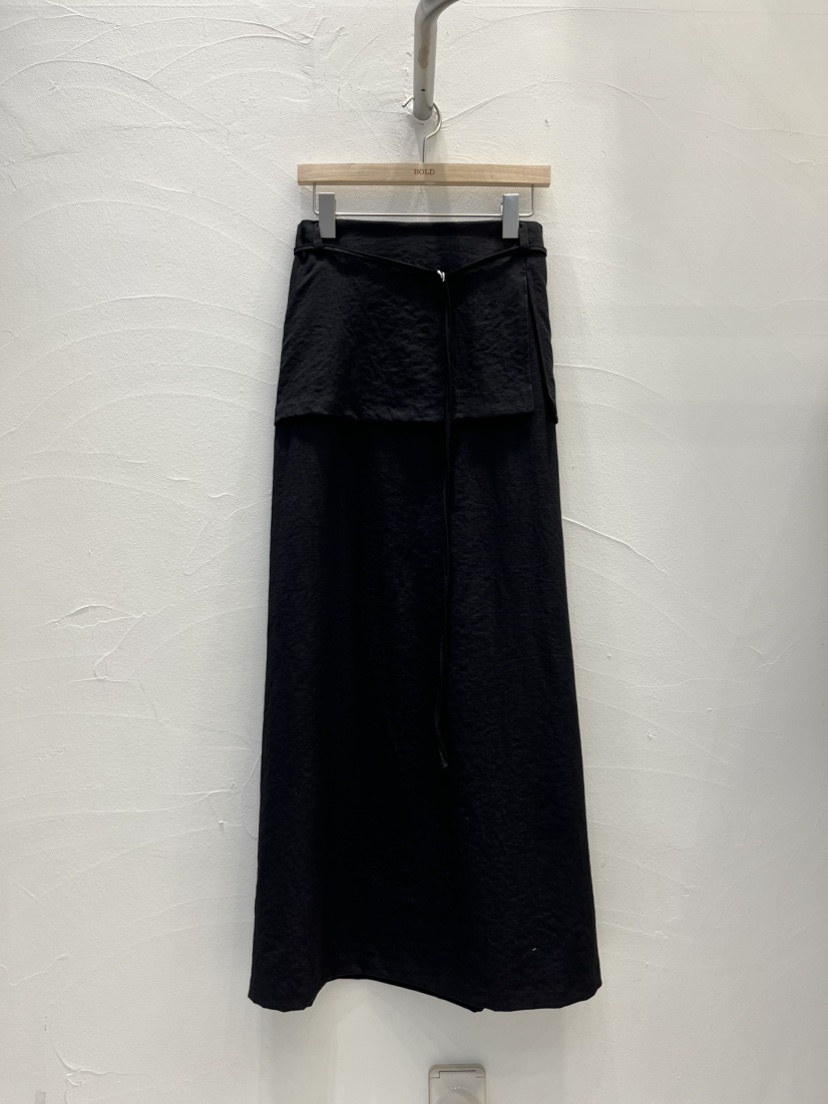 BOLD韓國代購女士新品真品休閑職業熱賣人氣推薦長裙含腰帶BOLD長裙圖色3