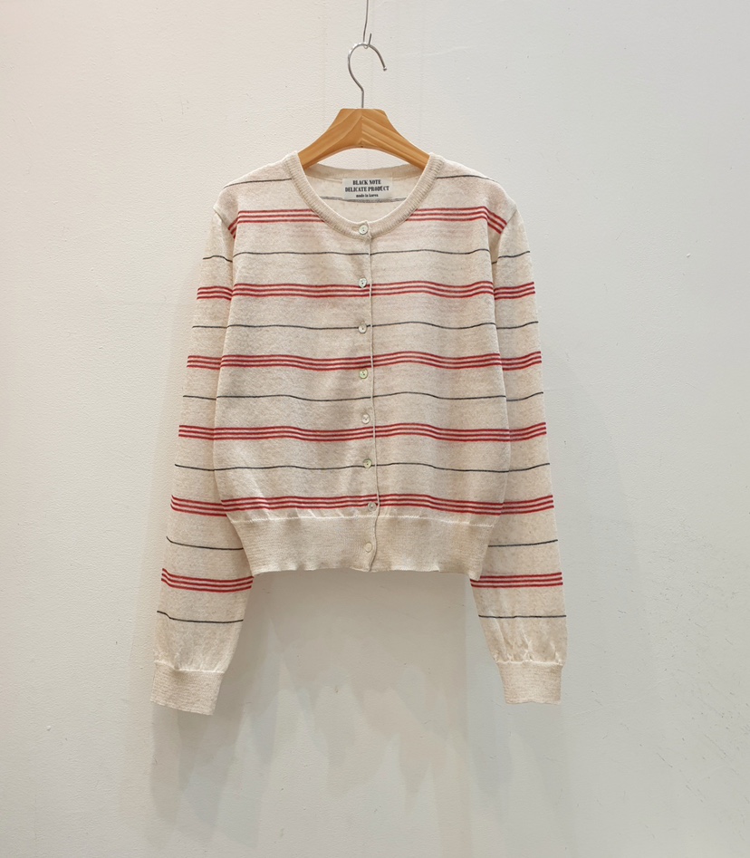 BLACK NOTE韓國代購女士新款熱賣休閑26春夏推薦針織衫開衫BLACK NOTE針織衫圖色1