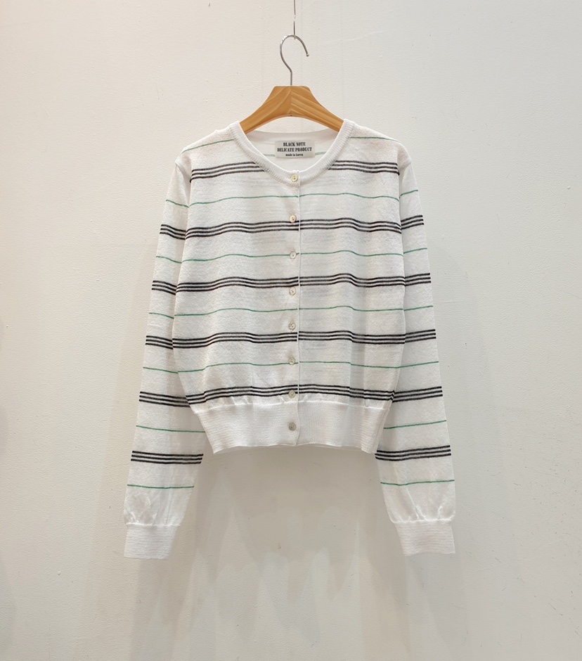 BLACK NOTE韓國代購女士新款熱賣休閑26春夏推薦針織衫開衫BLACK NOTE針織衫圖色2