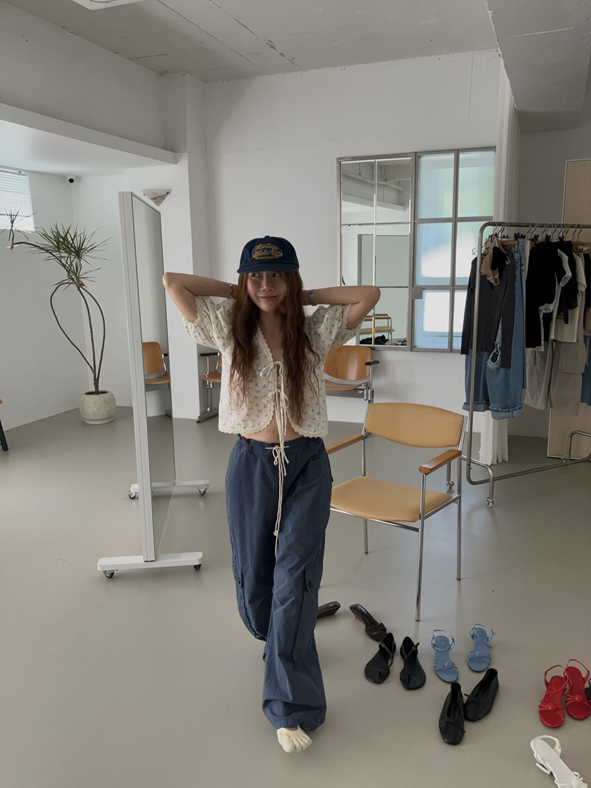 MADE-P韓國直郵女裝新款熱賣26春夏推薦時尚人氣26夏季休閑褲MADE-P休閑褲