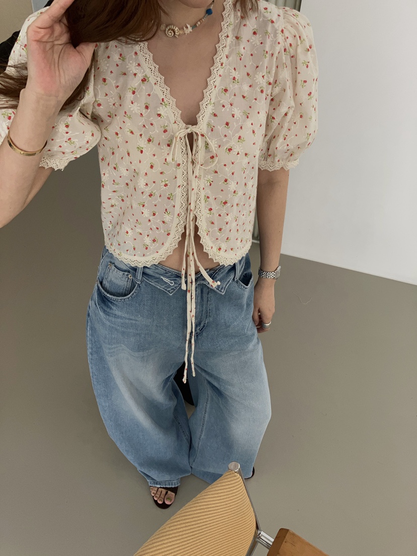 MADE-P東大門實拍韓國女裝新品人氣推薦26春夏熱賣牛仔褲MADE-P牛仔褲