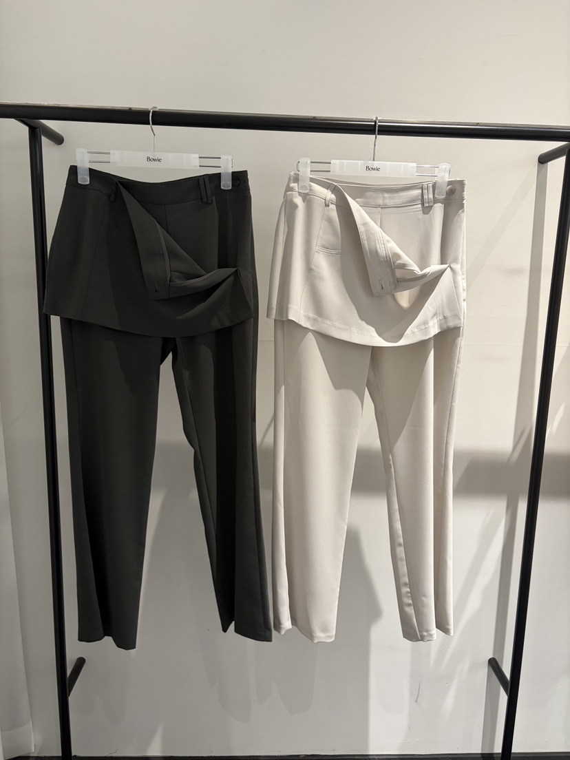 BOWIE韓國直郵女裝新款推薦人氣時尚職業26夏季熱賣休閑裙褲BOWIE裙褲