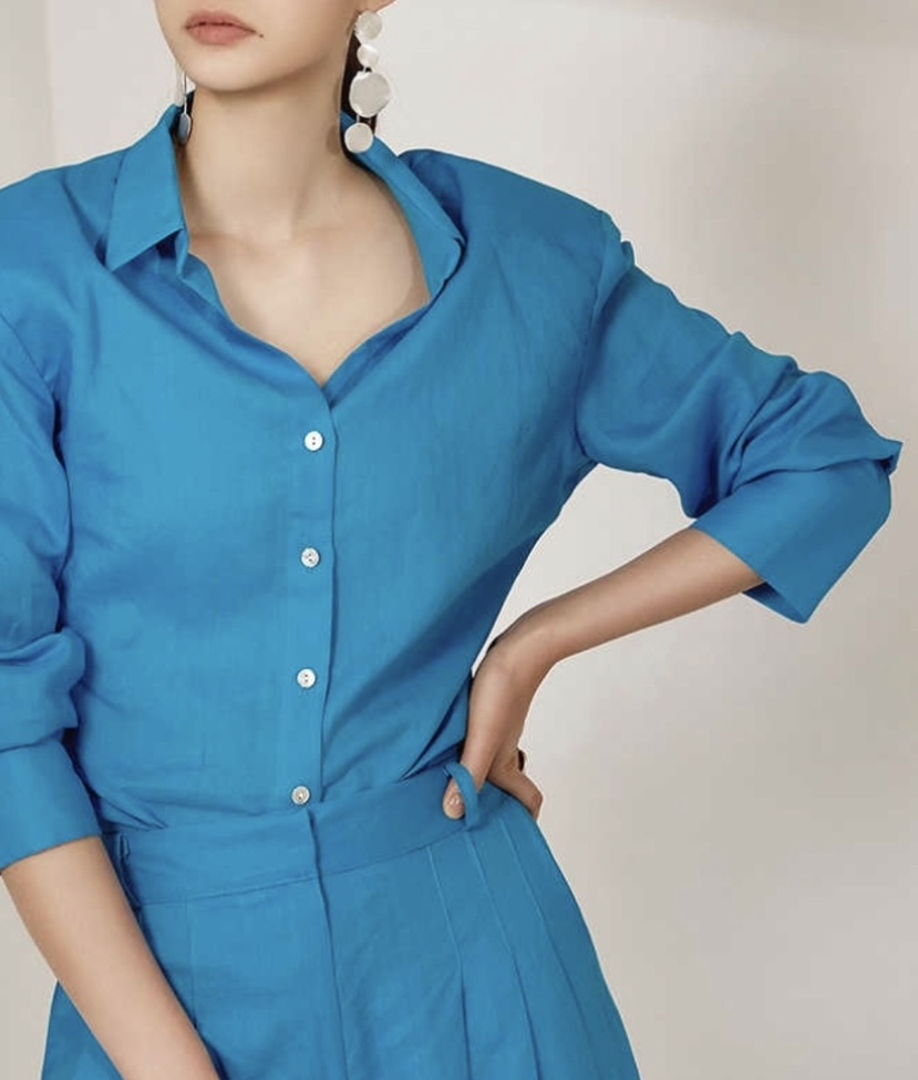 TANIA韓國代購女裝新品休閑真品熱賣人氣推薦時尚襯衫蕾絲衫TANIA襯衫/蕾絲衫