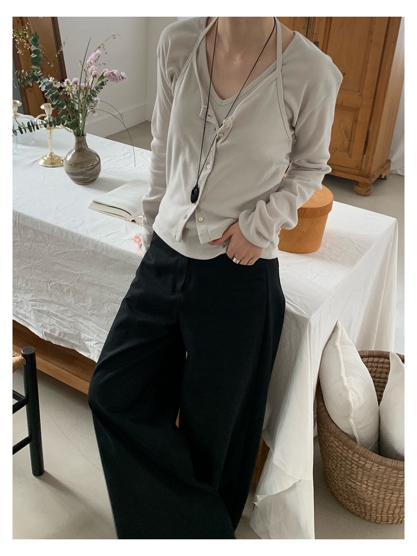 TORRE韓國直郵實拍女裝新款休閑推薦熱賣時尚職業長袖T恤TORRE長袖T恤