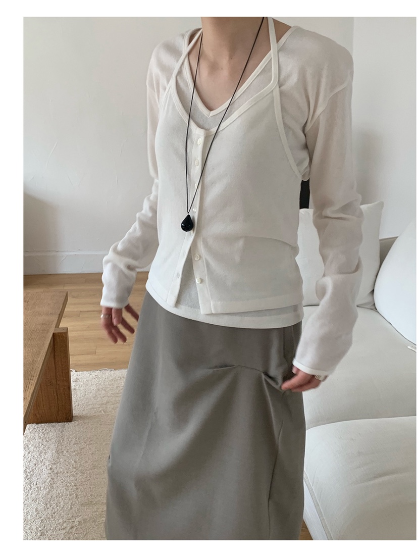 TORRE韓國直郵實拍女裝新款休閑推薦熱賣時尚職業長袖T恤TORRE長袖T恤