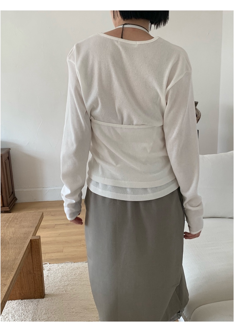 TORRE韓國直郵實拍女裝新款休閑推薦熱賣時尚職業長袖T恤TORRE長袖T恤