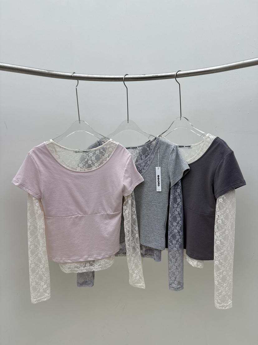 SEOLO東大門實拍女裝新款職業休閑人氣熱賣推薦T恤不含內搭Seolo seoulT恤