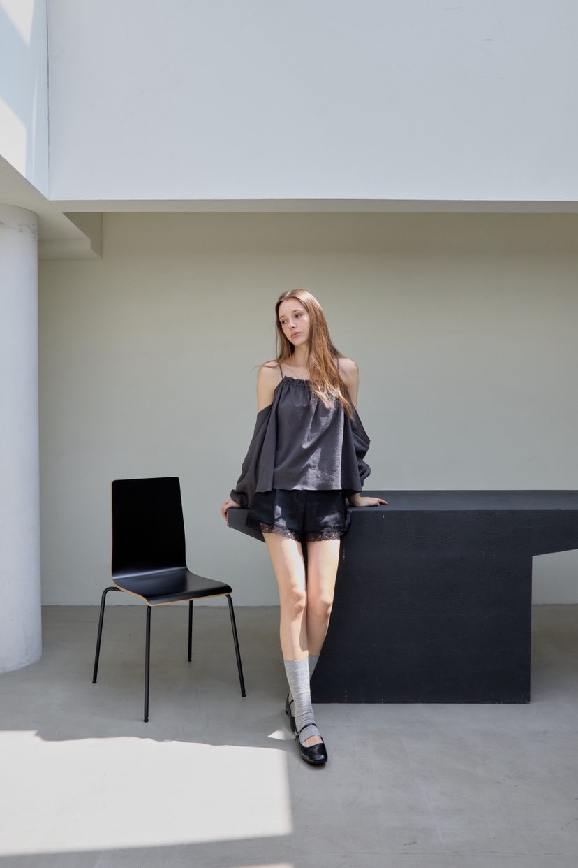 BOWIE東大門代購女裝新品真品推薦26春夏人氣職業襯衫蕾絲衫BOWIE襯衫/蕾絲衫