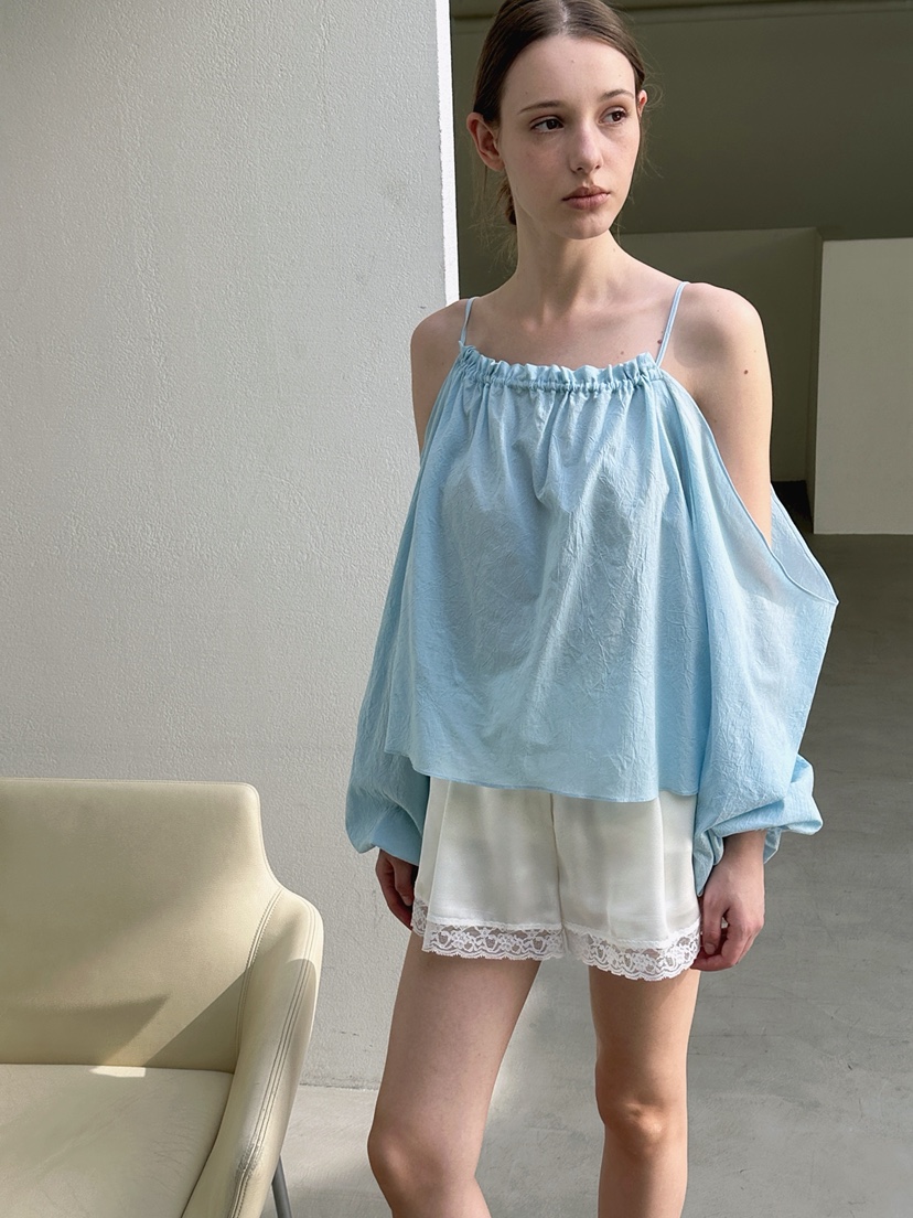 BOWIE東大門代購女裝新品真品推薦26春夏人氣職業襯衫蕾絲衫BOWIE襯衫/蕾絲衫