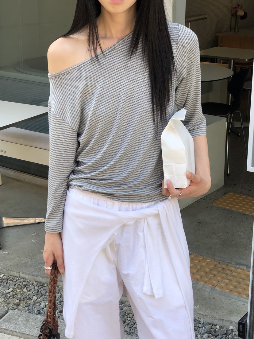 THE ABLE韓國直郵女士新款職業人氣推薦時尚熱賣休閑T恤THE ABLE/TAT恤