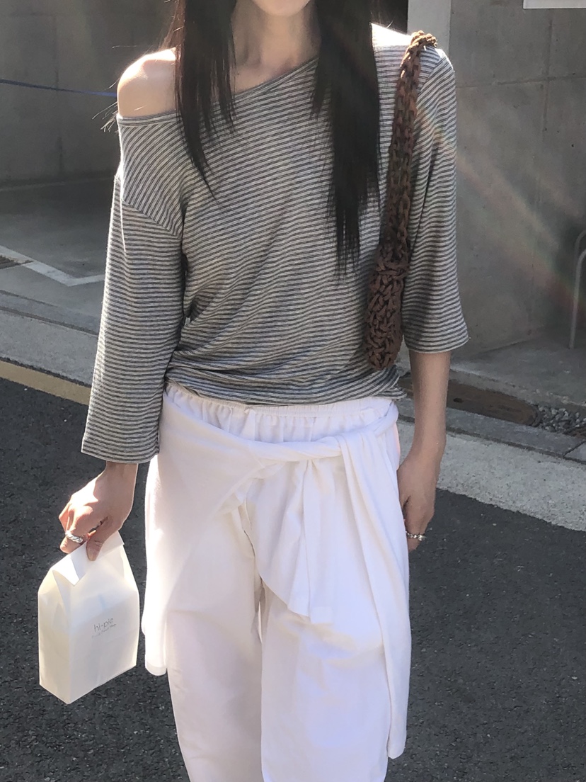 THE ABLE韓國直郵女士新款職業人氣推薦時尚熱賣休閑T恤THE ABLE/TAT恤