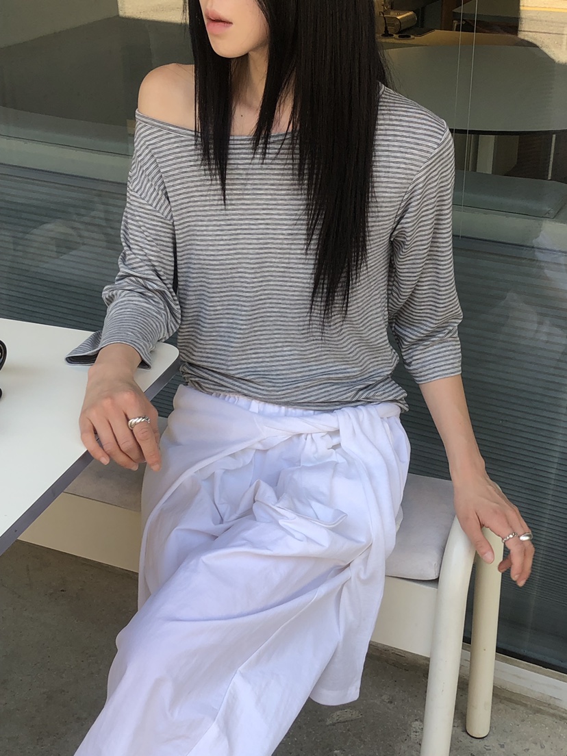 THE ABLE韓國直郵女士新款職業人氣推薦時尚熱賣休閑T恤THE ABLE/TAT恤