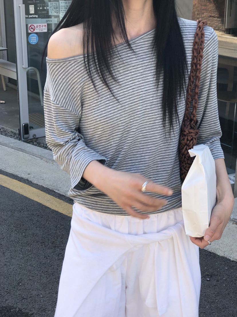 THE ABLE韓國直郵女士新款職業人氣推薦時尚熱賣休閑T恤THE ABLE/TAT恤