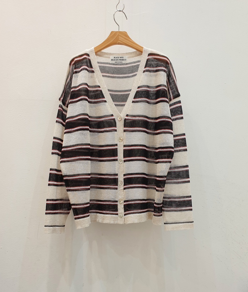 BLACK NOTE韓國直郵實拍女士新品熱賣26春夏針織衫亞麻布BLACK NOTE針織衫圖色1