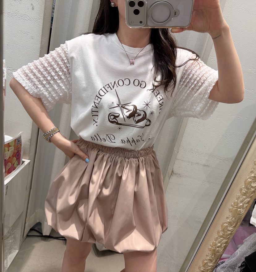 LOVABLE韓國東大門直郵女裝新品推薦休閑26春夏時尚26夏季T恤LOVABLET恤