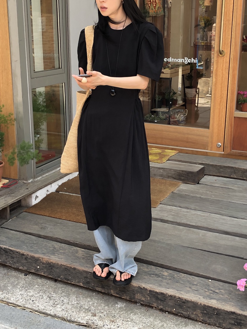 THE ABLE韓國代購女裝新品時尚26春夏職業推薦休閑連衣裙THE ABLE/TA連衣裙