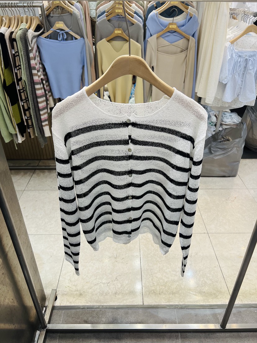 BLACK NOTE東大門實拍韓國女裝新品休閑26夏季職業針織衫BLACK NOTE針織衫圖色4