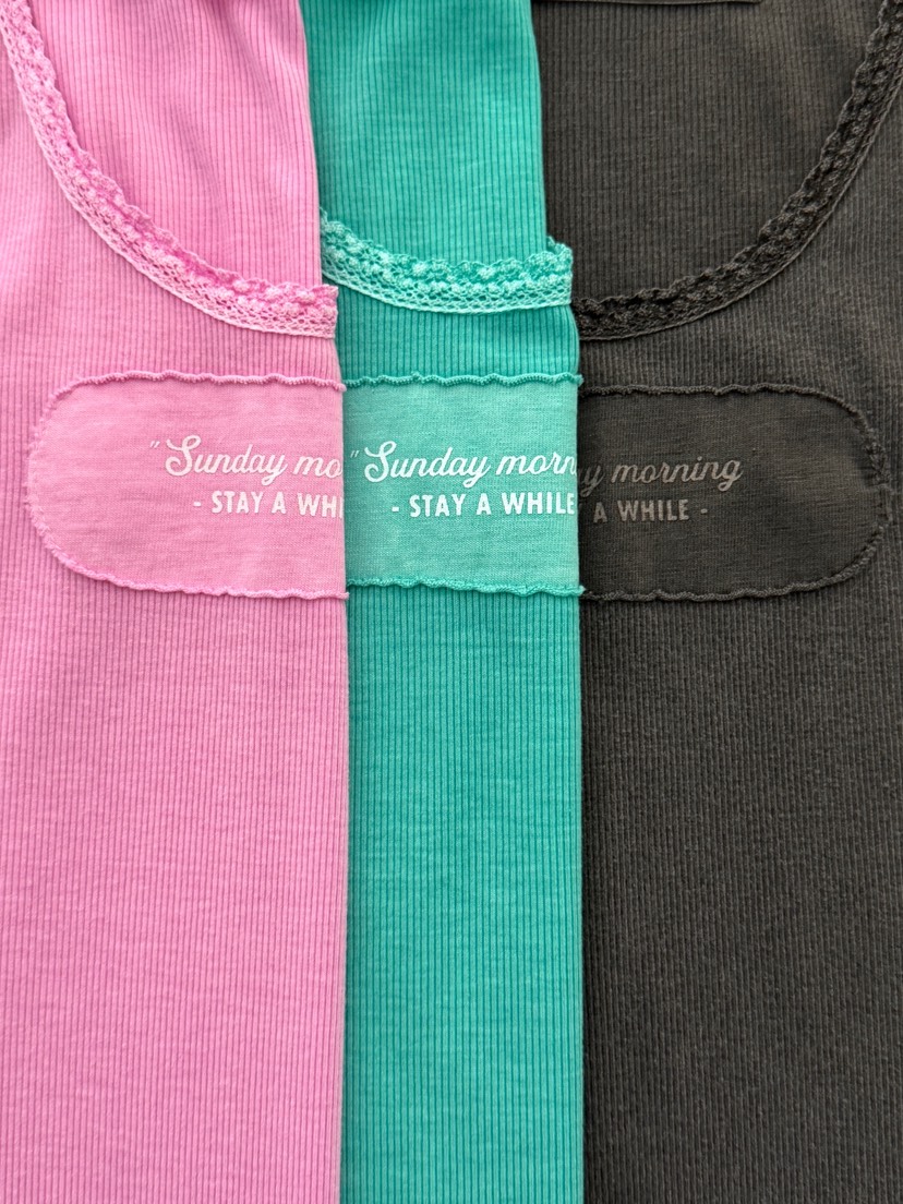 MORAN/MOSCO/SUGAR CASE韓國直郵實拍女裝新品推薦吊帶背心蕾絲MORAN/MOSCO/SUGAR CASE吊帶/背心