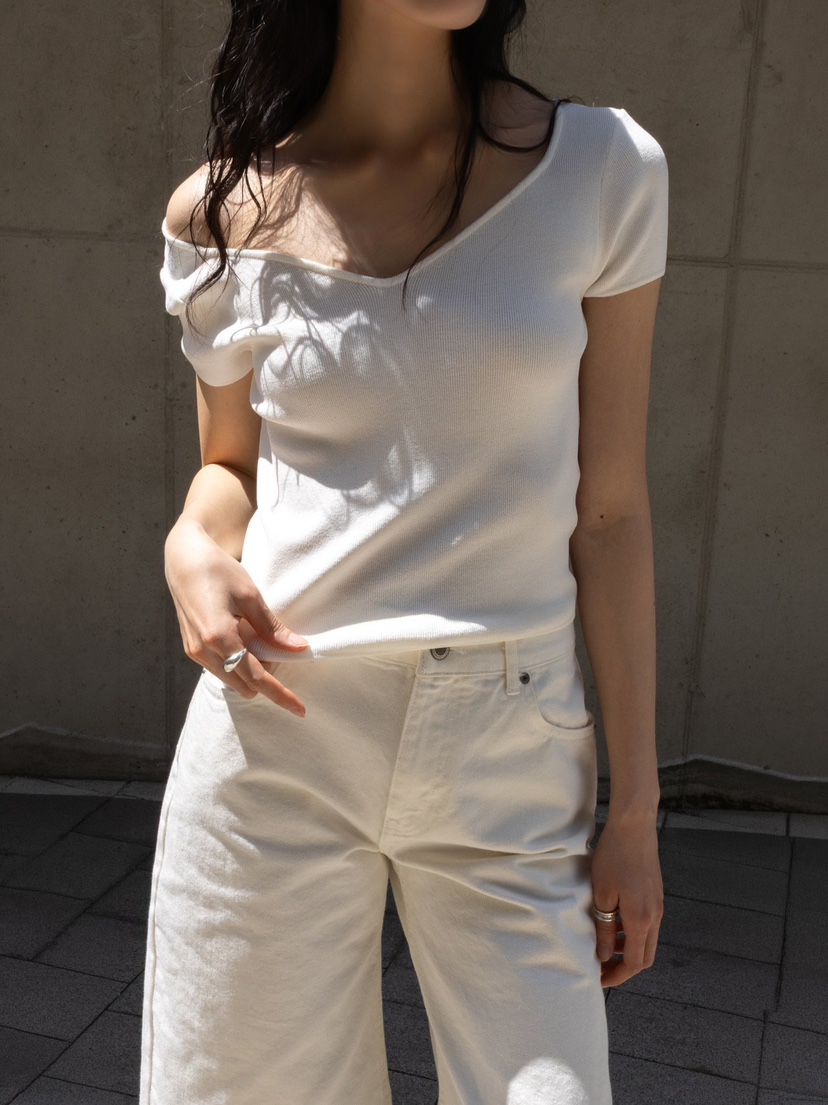 INSSENSE-A韓國代購女士新品26春夏時尚人氣職業休閑針織衫INSSENSE-A針織衫