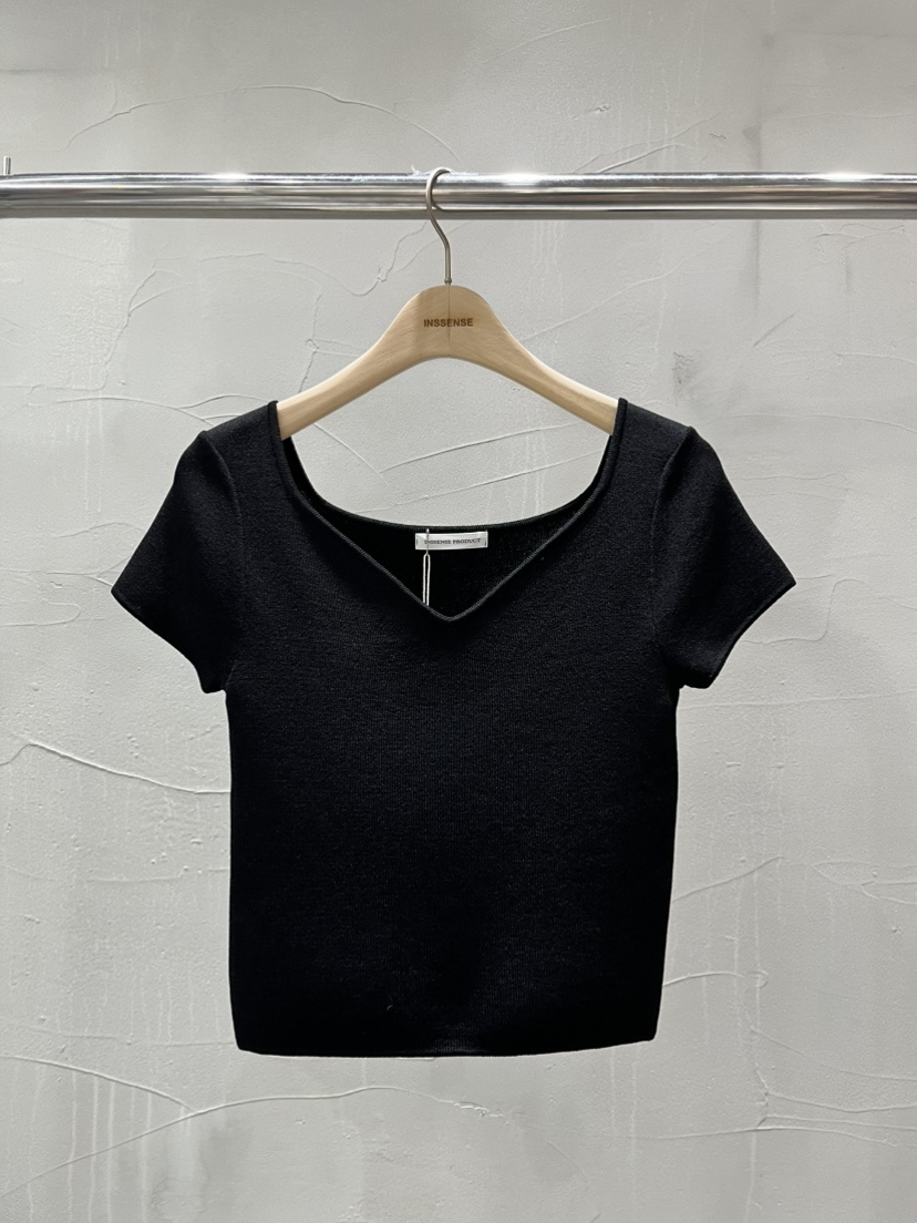 INSSENSE-A韓國代購女士新品26春夏時尚人氣職業休閑針織衫INSSENSE-A針織衫圖色3