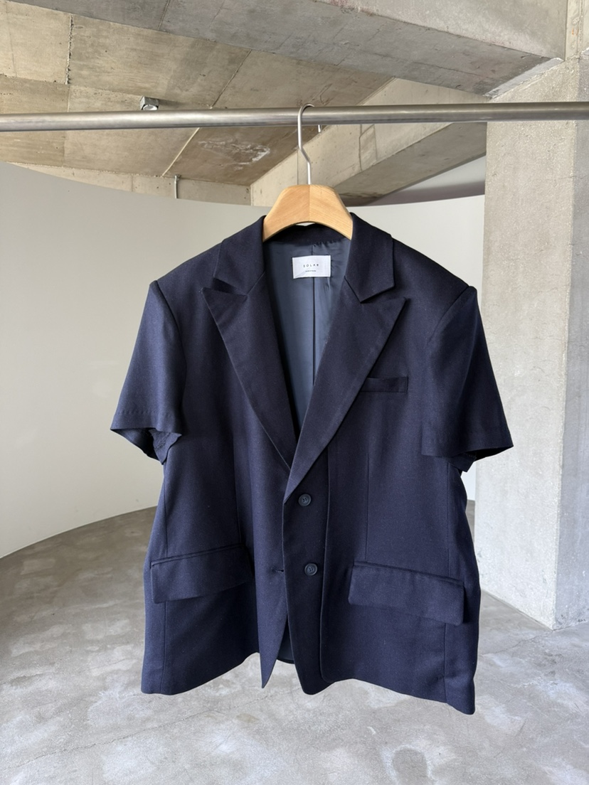 SOLAR韓國直郵女士新款真品職業休閑時尚26春夏人氣夾克亞麻SOLAR夾克圖色1