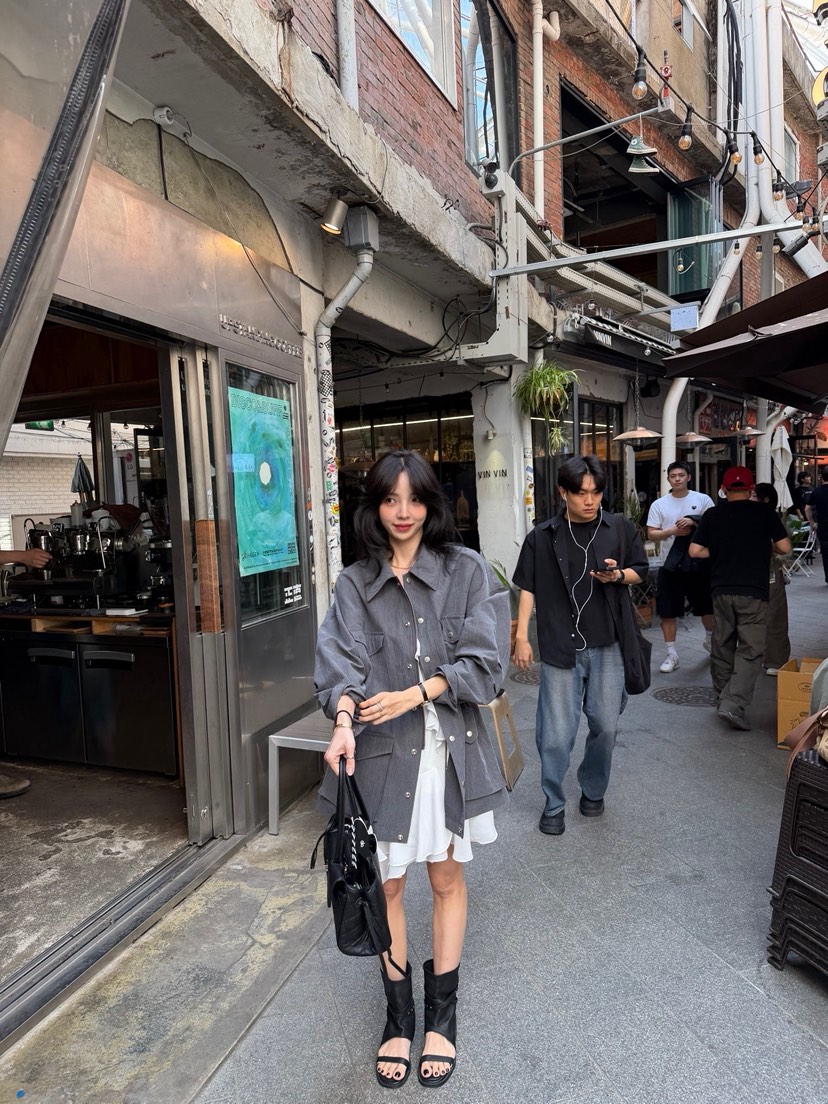 SOLAR韓國直郵實拍女裝新品時尚休閑26夏季職業人氣熱賣夾克SOLAR夾克