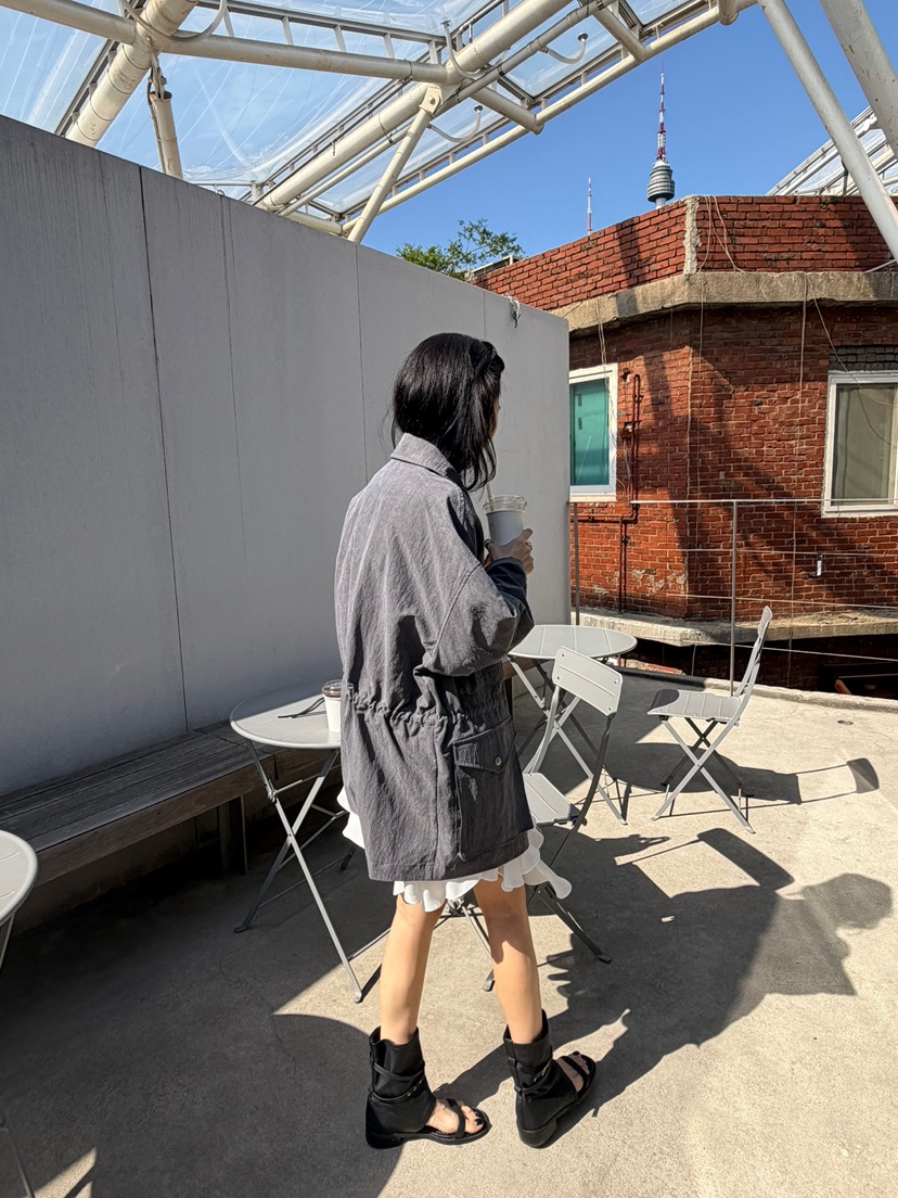 SOLAR韓國直郵實拍女裝新品時尚休閑26夏季職業人氣熱賣夾克SOLAR夾克