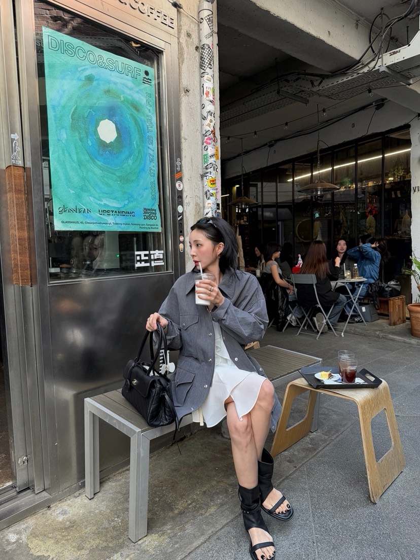 SOLAR韓國直郵實拍女裝新品時尚休閑26夏季職業人氣熱賣夾克SOLAR夾克