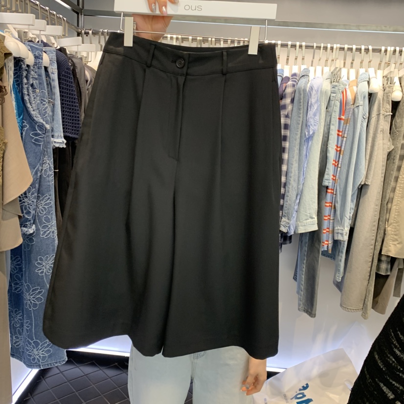 OUS/INCH-L韓國東大門代購女士新款26夏季職業人氣短褲OUS/INCH短褲圖色2