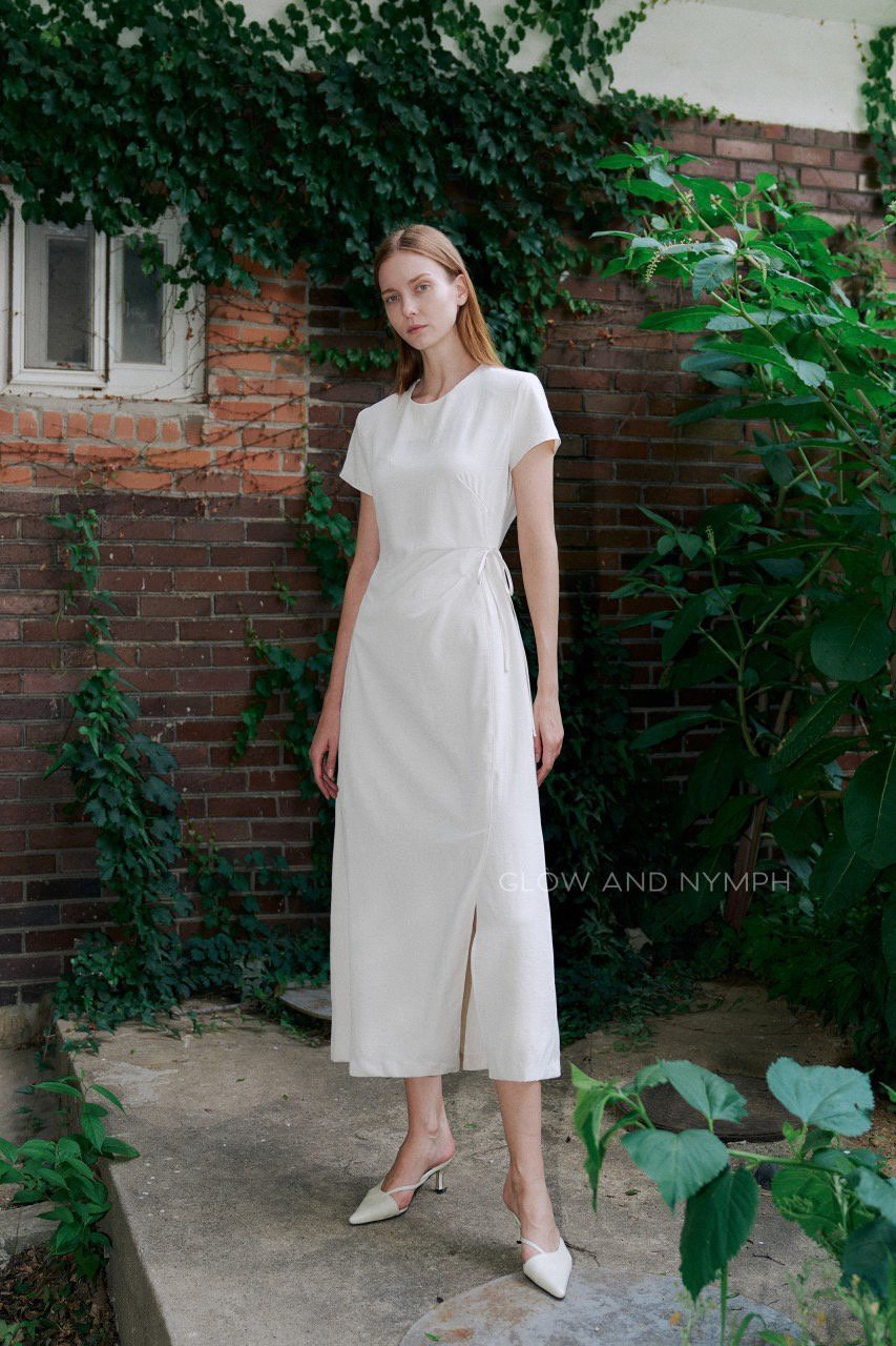 GLOW AND NYMPH韓國直郵女裝新品時尚休閑人氣職業連衣裙GLOW AND NYMPH連衣裙圖色1