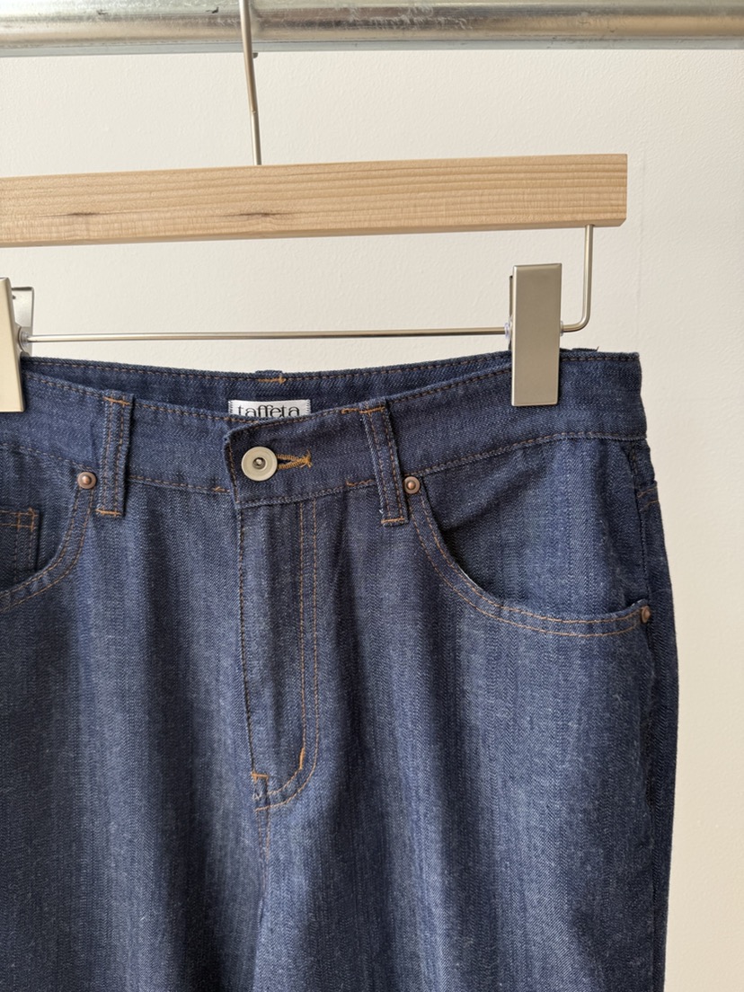 TAFFETA/MURET韓國直郵女裝新款職業真品26春夏牛仔褲不褪色TAFFETA/MURET牛仔褲