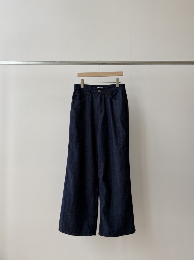 TAFFETA/MURET韓國直郵女裝新款職業真品26春夏牛仔褲不褪色TAFFETA/MURET牛仔褲圖色1