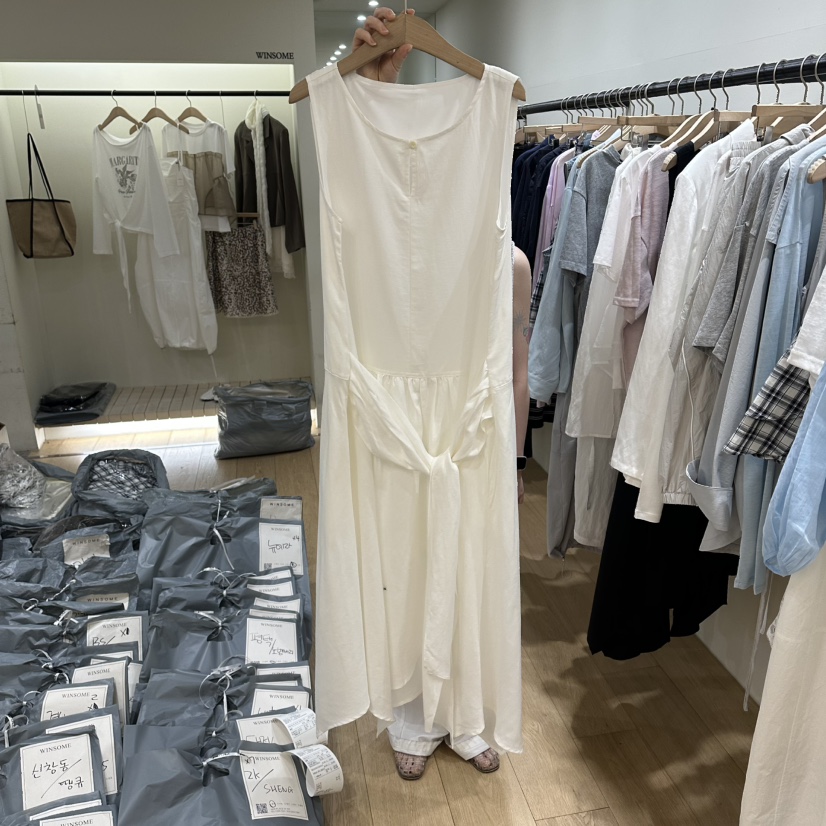 WINSOME韓國直郵女士新款時尚26春夏職業推薦休閑熱賣連衣裙WINSOME連衣裙圖色1