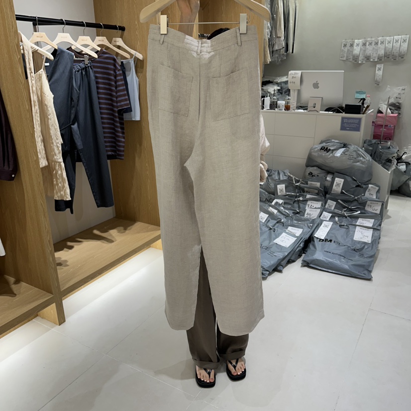 MILLIF韓國東大門直郵女士新品26春夏時尚職業26夏季休閑褲MILLIF休閑褲