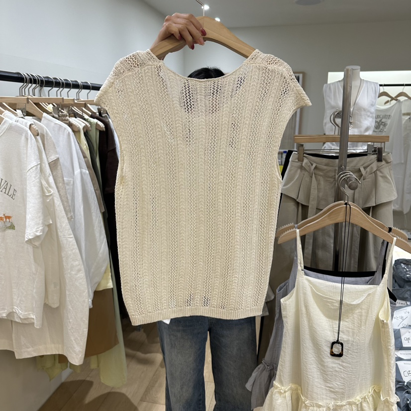 WINSOME韓國代購女士新款時尚26春夏真品職業熱賣推薦針織衫WINSOME針織衫