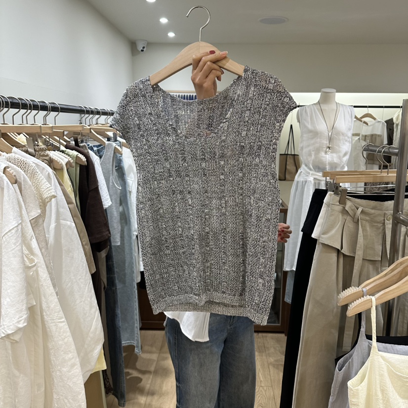 WINSOME韓國代購女士新款時尚26春夏真品職業熱賣推薦針織衫WINSOME針織衫圖色2