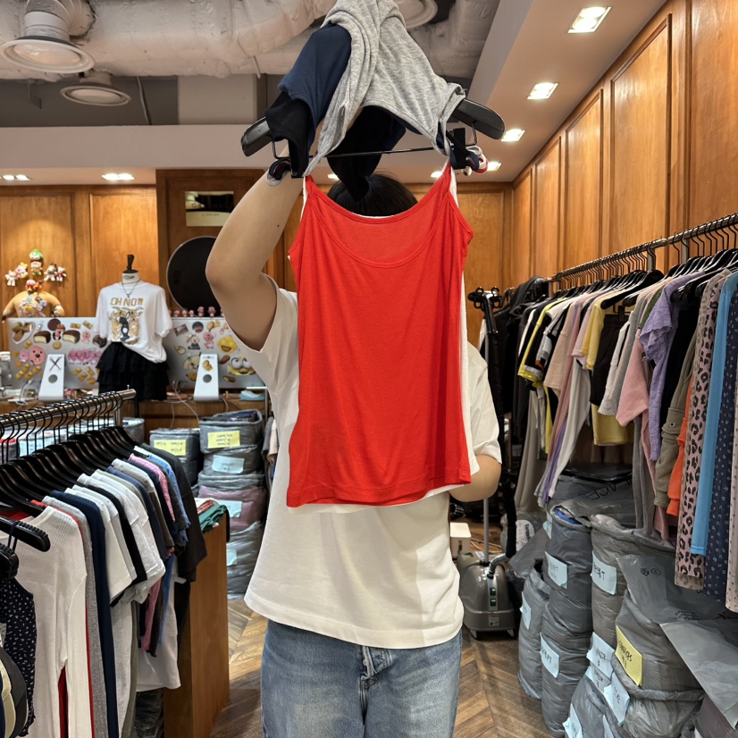 GARMENT-P韓國直郵女士新款人氣熱賣26夏季職業吊帶背心GARMENT吊帶/背心圖色3