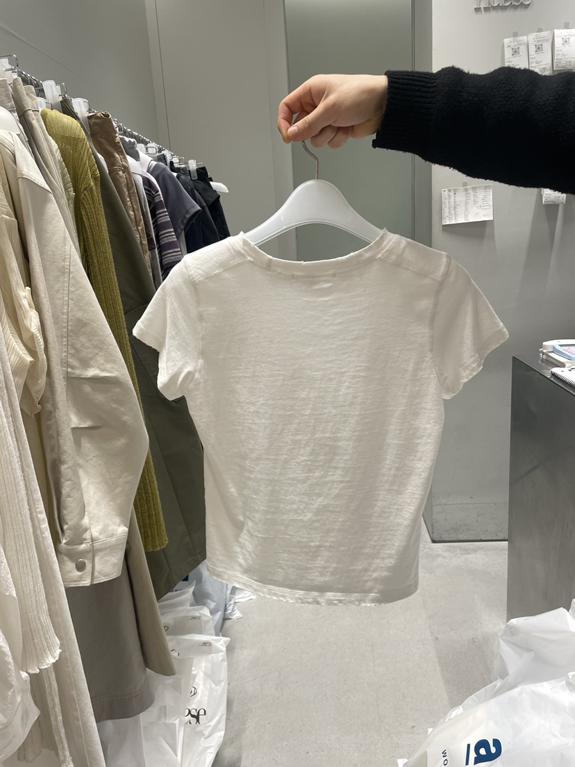 NUESE韓國代購女裝新款職業推薦時尚人氣真品休閑26春夏T恤NUESET恤