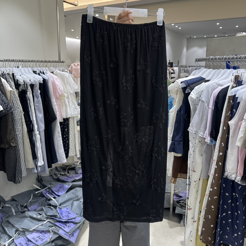 BENE韓國直郵女士新品26春夏休閑推薦職業人氣26夏季長裙BENE長裙圖色2