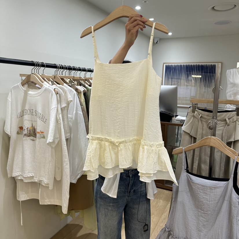 WINSOME韓國代購女士新品26春夏時尚真品職業人氣吊帶背心WINSOME吊帶/背心