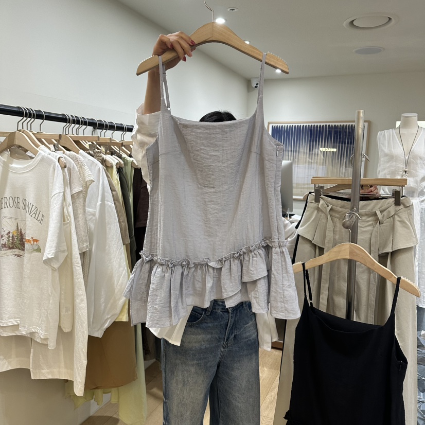 WINSOME韓國代購女士新品26春夏時尚真品職業人氣吊帶背心WINSOME吊帶/背心圖色2