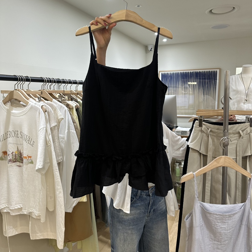 WINSOME韓國代購女士新品26春夏時尚真品職業人氣吊帶背心WINSOME吊帶/背心圖色3