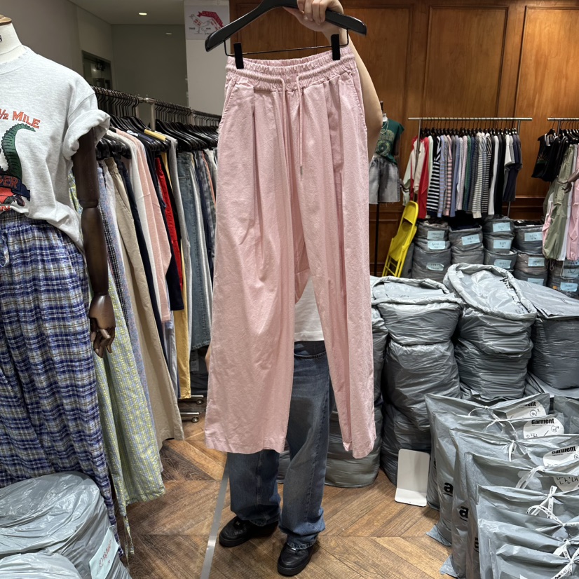 GARMENT-P韓國東大門直郵女士新品時尚職業休閑休閑褲棉布GARMENT休閑褲圖色3