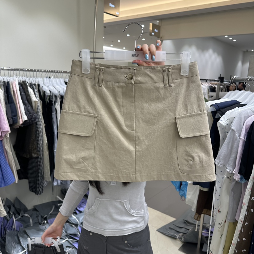 BENE韓國代購女士新品推薦26夏季熱賣休閑時尚26春夏裙褲BENE裙褲圖色2