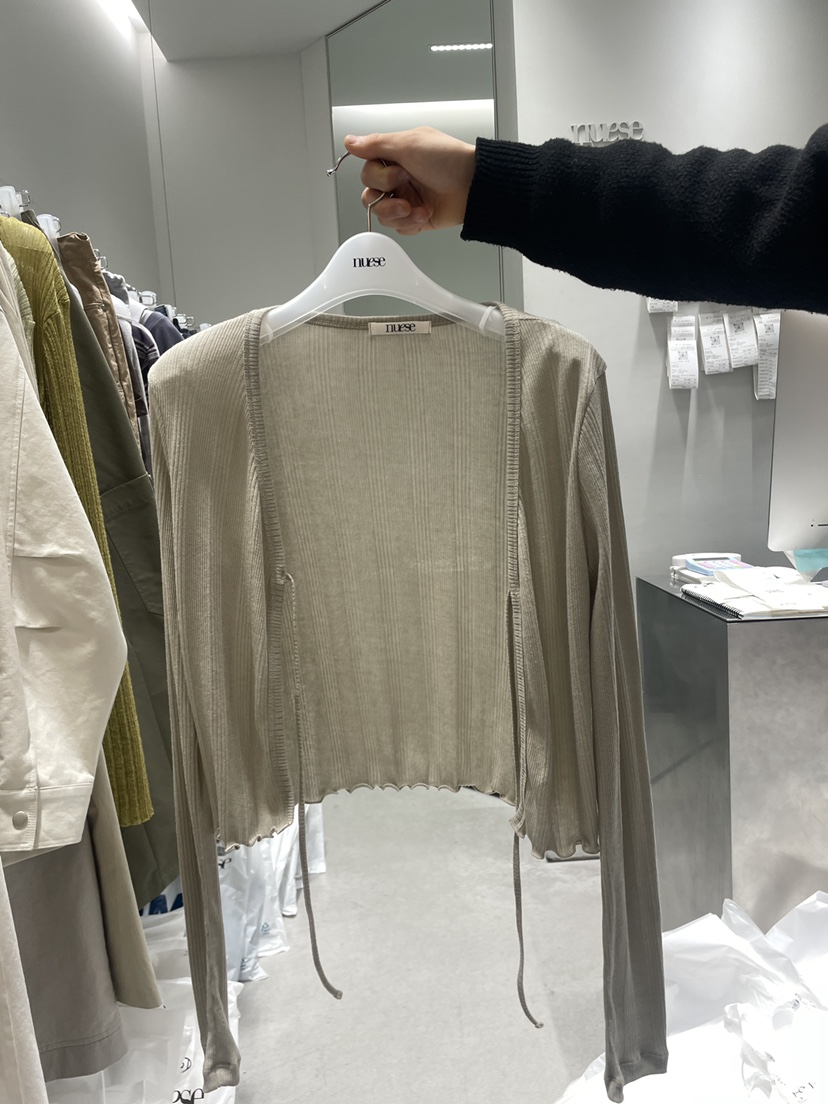 NUESE韓國代購女裝新品熱賣推薦職業真品人氣26春夏長袖T恤NUESE長袖T恤圖色2