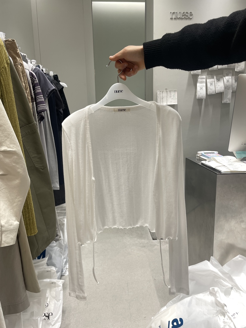 NUESE韓國代購女裝新品熱賣推薦職業真品人氣26春夏長袖T恤NUESE長袖T恤圖色3